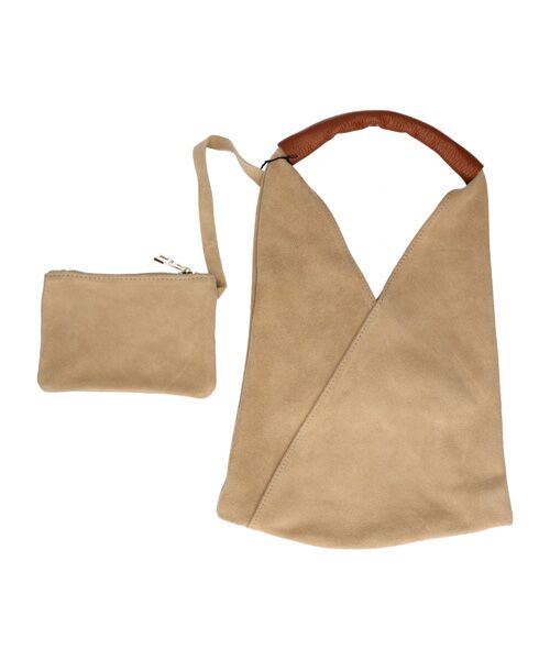 INTER-CHAUSSURES / インター ショシュール ショルダーバッグ | 【Andrea Cardone】スモールサイズスエードバッグ | 詳細8