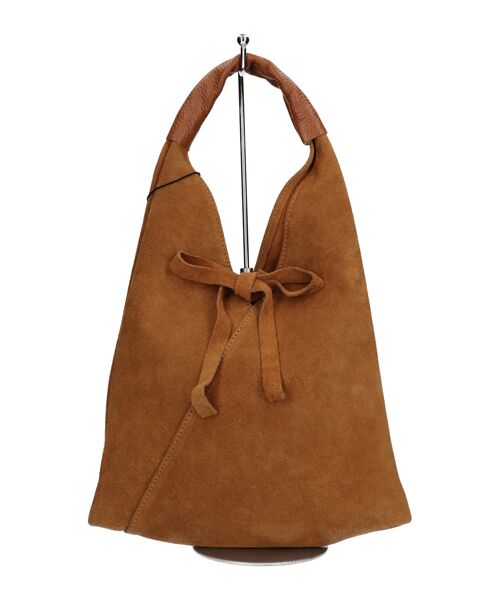 INTER-CHAUSSURES / インター ショシュール ショルダーバッグ | 【Andrea Cardone】スモールサイズスエードバッグ | 詳細11