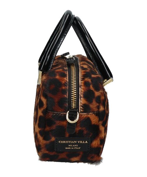 INTER-CHAUSSURES / インター ショシュール ハンドバッグ | 【CHRISTIAN VILLA】レオパード柄スモールサイズハンドバッグ | 詳細2