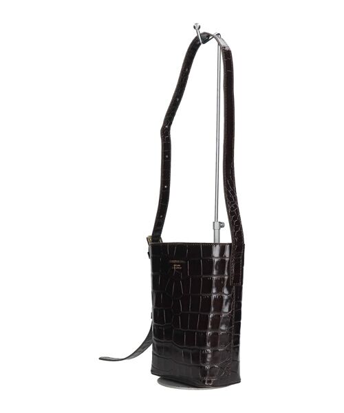INTER-CHAUSSURES / インター ショシュール ショルダーバッグ | 【CHRISTIAN VILLA】クロコ型押しレザーショルダーバッグ | 詳細2