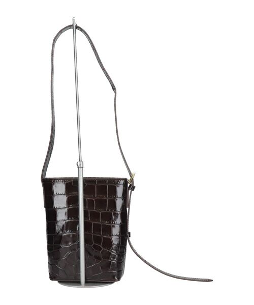 INTER-CHAUSSURES / インター ショシュール ショルダーバッグ | 【CHRISTIAN VILLA】クロコ型押しレザーショルダーバッグ | 詳細5