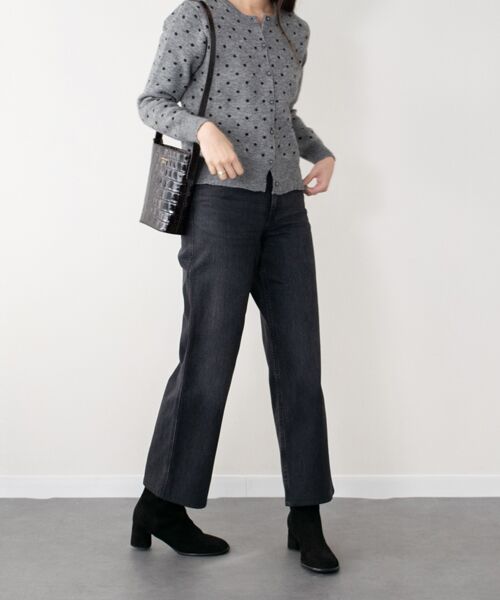 INTER-CHAUSSURES / インター ショシュール ショルダーバッグ | 【CHRISTIAN VILLA】クロコ型押しレザーショルダーバッグ | 詳細11