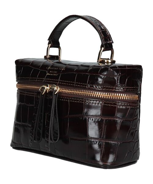 INTER-CHAUSSURES / インター ショシュール ハンドバッグ | 【CHRISTIAN VILLA】ボックスシルエットミニハンドバッグ | 詳細2