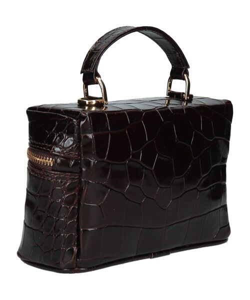 INTER-CHAUSSURES / インター ショシュール ハンドバッグ | 【CHRISTIAN VILLA】ボックスシルエットミニハンドバッグ | 詳細4