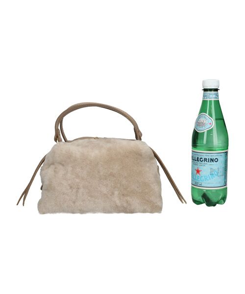 INTER-CHAUSSURES / インター ショシュール ハンドバッグ | 【RIPANI】レザーコンビスモールサイズムートンバッグ | 詳細11