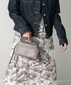 INTER-CHAUSSURES / インター ショシュール ハンドバッグ | 【RIPANI】ボックスシルエットレザーハンドバッグ