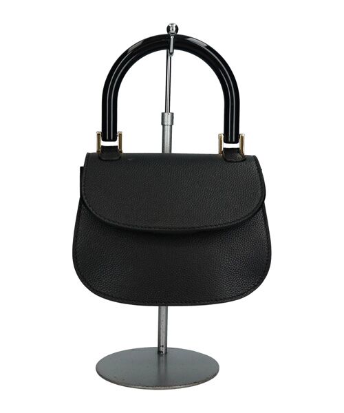 INTER-CHAUSSURES / インター ショシュール ハンドバッグ | 【LORISTELLA】シュリンクレザーミニフラップバッグ | 詳細1