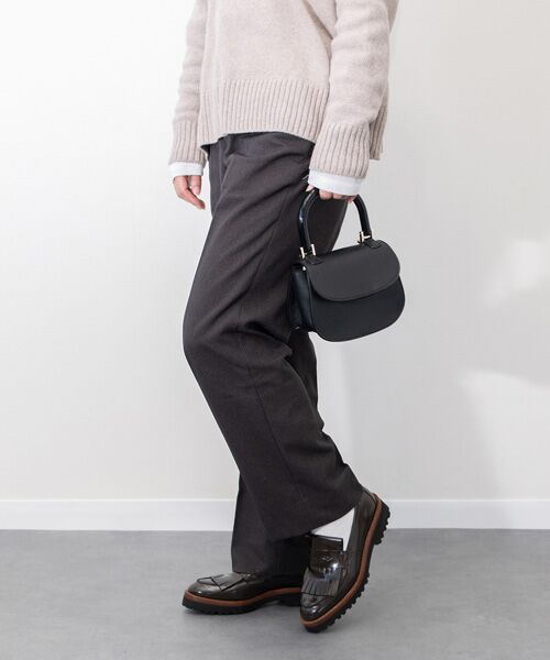 INTER-CHAUSSURES / インター ショシュール ハンドバッグ | 【LORISTELLA】シュリンクレザーミニフラップバッグ | 詳細13