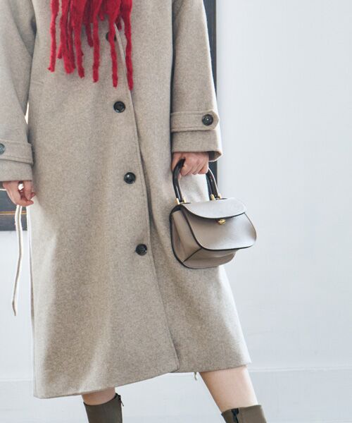 INTER-CHAUSSURES / インター ショシュール ハンドバッグ | 【LORISTELLA】シュリンクレザーミニフラップバッグ | 詳細24