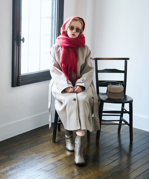 INTER-CHAUSSURES / インター ショシュール ハンドバッグ | 【LORISTELLA】シュリンクレザーミニフラップバッグ | 詳細26