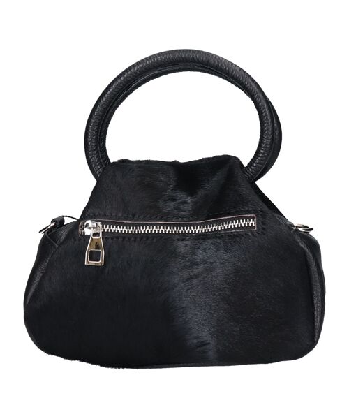 INTER-CHAUSSURES / インター ショシュール ハンドバッグ | 【Andrea Cardone】異素材コンビハンドバッグ | 詳細4