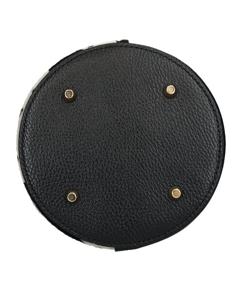 INTER-CHAUSSURES / インター ショシュール ハンドバッグ | 【Andrea Cardone】異素材コンビバケットバッグ | 詳細6