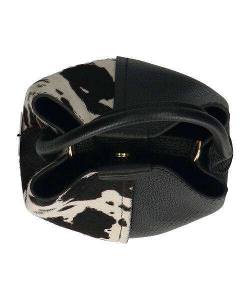 INTER-CHAUSSURES / インター ショシュール ハンドバッグ | 【Andrea Cardone】異素材コンビバケットバッグ | 詳細7