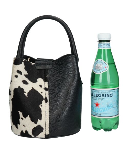 INTER-CHAUSSURES / インター ショシュール ハンドバッグ | 【Andrea Cardone】異素材コンビバケットバッグ | 詳細12