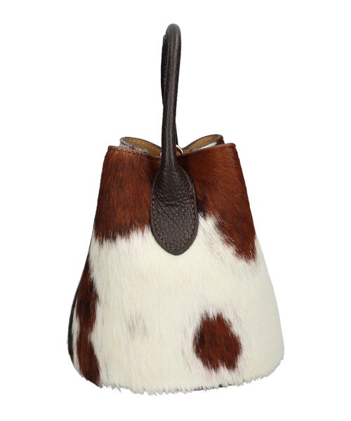 INTER-CHAUSSURES / インター ショシュール ハンドバッグ | 【Andrea Cardone】異素材コンビバケットバッグ | 詳細2