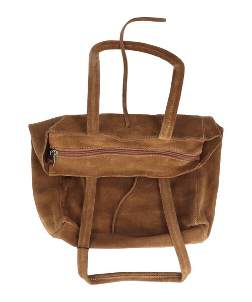 INTER-CHAUSSURES / インター ショシュール トートバッグ | 【Andrea Cardone】スエードミディアムトートバッグ | 詳細9