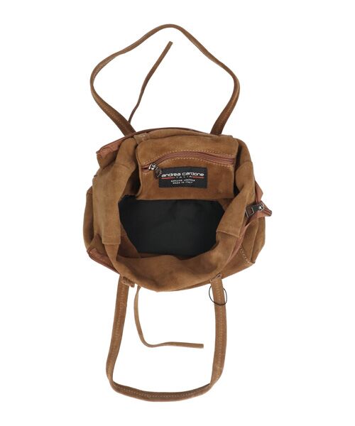 INTER-CHAUSSURES / インター ショシュール トートバッグ | 【Andrea Cardone】スエードミディアムトートバッグ | 詳細10