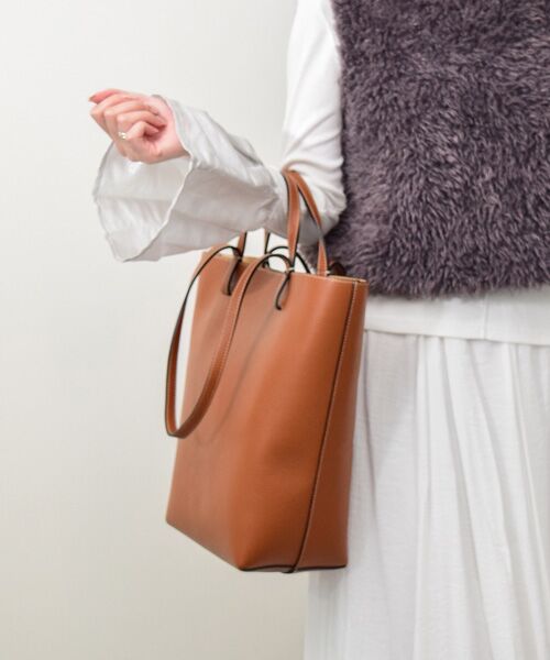 INTER-CHAUSSURES / インター ショシュール トートバッグ | 【Andrea Cardone】シュリンクレザートート | 詳細26