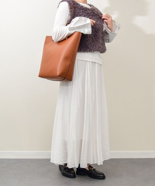 INTER-CHAUSSURES / インター ショシュール トートバッグ | 【Andrea Cardone】シュリンクレザートート | 詳細27