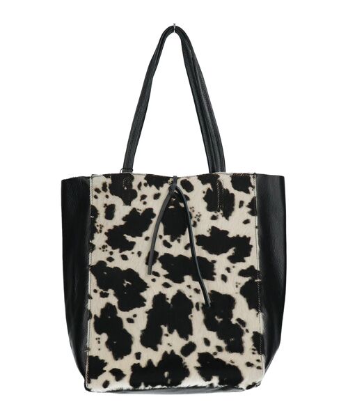 INTER-CHAUSSURES / インター ショシュール トートバッグ | 【Andrea Cardone】異素材コンビトートバッグ | 詳細1