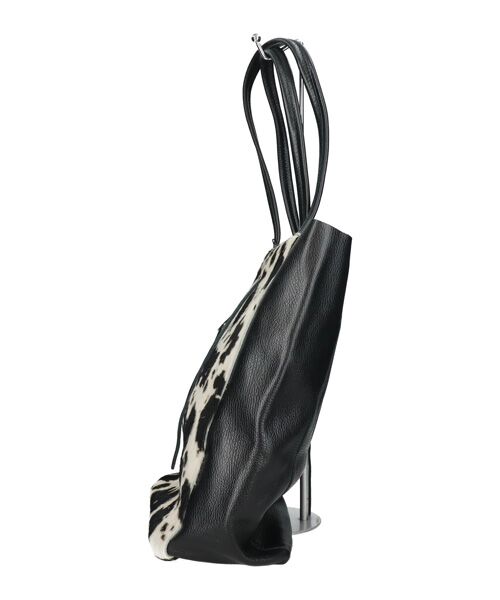 INTER-CHAUSSURES / インター ショシュール トートバッグ | 【Andrea Cardone】異素材コンビトートバッグ | 詳細4