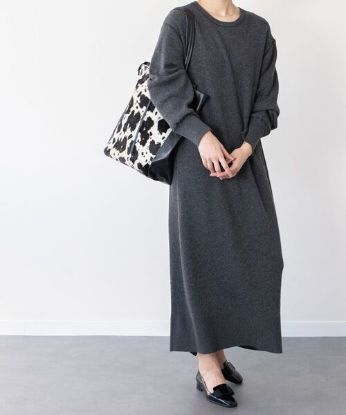 INTER-CHAUSSURES / インター ショシュール トートバッグ | 【Andrea Cardone】異素材コンビトートバッグ | 詳細14