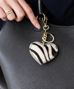 INTER-CHAUSSURES / インター ショシュール チャーム | 【Andrea Cardone】ハート型レザーキーチャーム