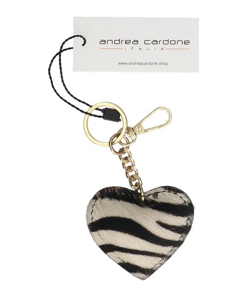 INTER-CHAUSSURES / インター ショシュール チャーム | 【Andrea Cardone】ハート型レザーキーチャーム | 詳細4