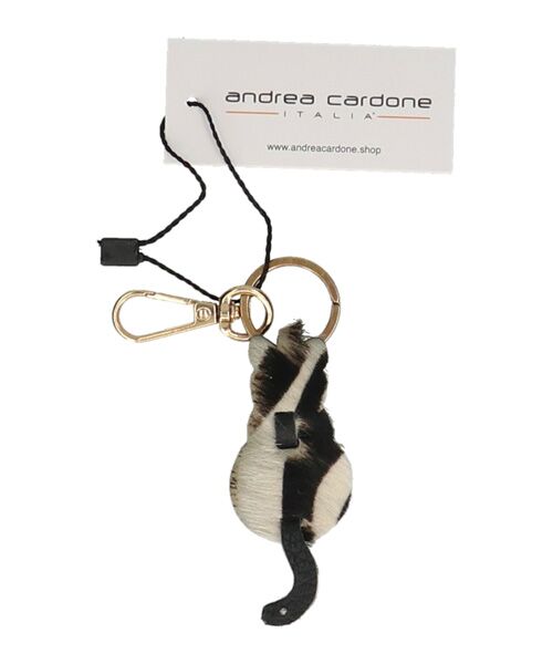 INTER-CHAUSSURES / インター ショシュール チャーム | 【Andrea Cardone】ネコ型レザーキーチャーム | 詳細3