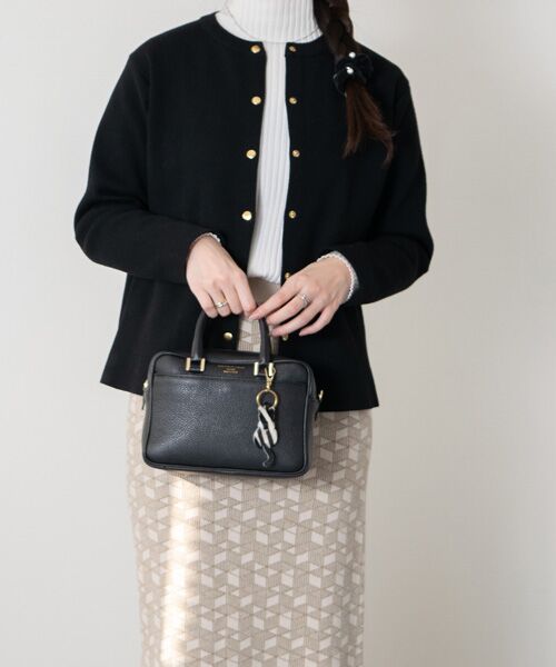 INTER-CHAUSSURES / インター ショシュール チャーム | 【Andrea Cardone】ネコ型レザーキーチャーム | 詳細7