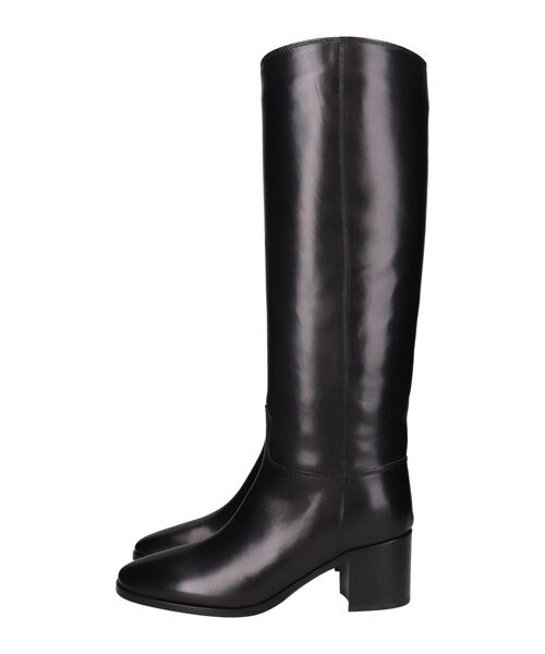 INTER-CHAUSSURES / インター ショシュール ブーツ（ロング丈） | 【SARTORE】ラウンドトウミドルヒールロングブーツ | 詳細2