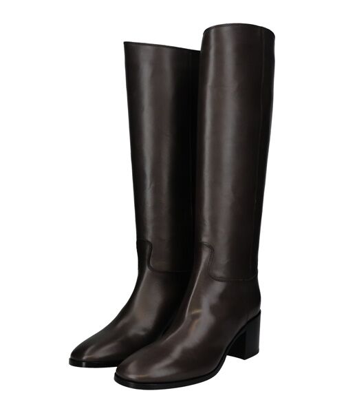 INTER-CHAUSSURES / インター ショシュール ブーツ（ロング丈） | 【SARTORE】ラウンドトウミドルヒールロングブーツ | 詳細9