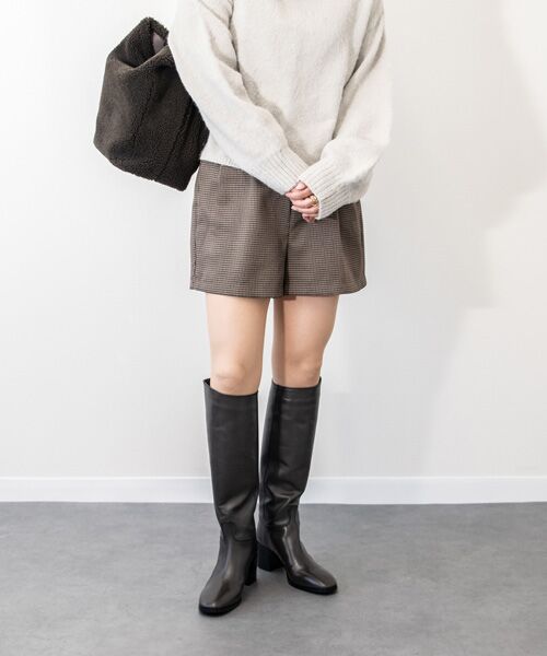 INTER-CHAUSSURES / インター ショシュール ブーツ（ロング丈） | 【SARTORE】ラウンドトウミドルヒールロングブーツ | 詳細16