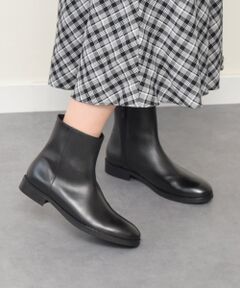 INTER-CHAUSSURES / インター ショシュール ブーツ（ショート丈） | 【CORSO ROMA，9】ラウンドトウベーシックショートブーツ