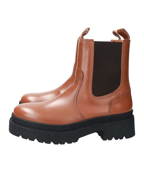 INTER-CHAUSSURES / インター ショシュール ブーツ（ショート丈） | 【CORSO ROMA，9】トラックソールサイドゴアショートブーツ | 詳細1