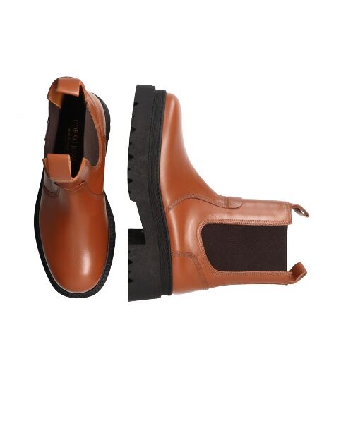 INTER-CHAUSSURES / インター ショシュール ブーツ（ショート丈） | 【CORSO ROMA，9】トラックソールサイドゴアショートブーツ | 詳細6