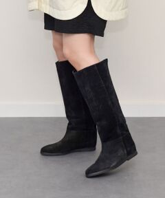 INTER-CHAUSSURES / インター ショシュール ブーツ（ロング丈） | 【CORSO ROMA，9】インヒールバックジップロングブーツ