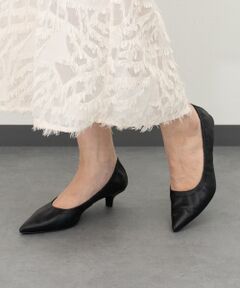 INTER-CHAUSSURES / インター ショシュール パンプス | 【CORSO ROMA，9】ポインテッドトウシャーリングパンプス