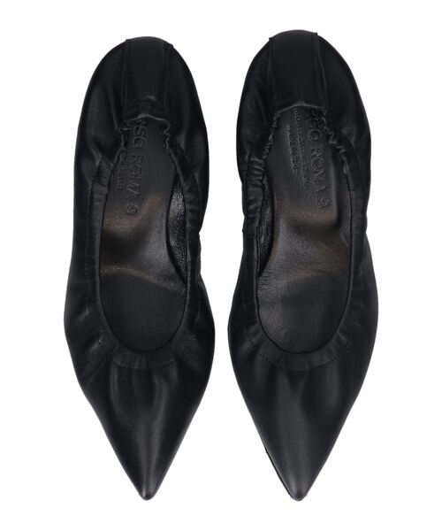 INTER-CHAUSSURES / インター ショシュール パンプス | 【CORSO ROMA，9】ポインテッドトウシャーリングパンプス | 詳細5