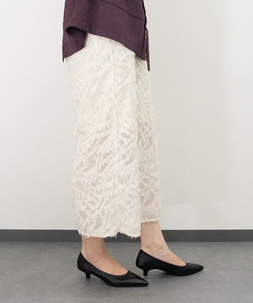 INTER-CHAUSSURES / インター ショシュール パンプス | 【CORSO ROMA，9】ポインテッドトウシャーリングパンプス | 詳細8