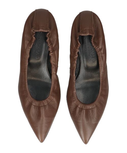 INTER-CHAUSSURES / インター ショシュール パンプス | 【CORSO ROMA，9】ポインテッドトウシャーリングパンプス | 詳細14