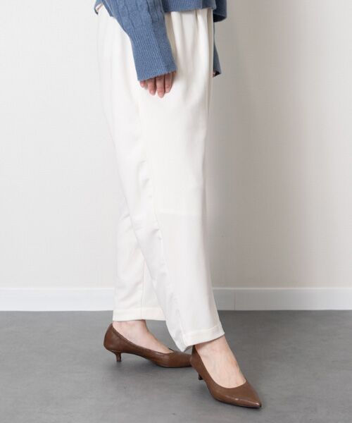 INTER-CHAUSSURES / インター ショシュール パンプス | 【CORSO ROMA，9】ポインテッドトウシャーリングパンプス | 詳細18