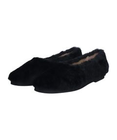 INTER-CHAUSSURES / インター ショシュール バレエシューズ | 【CORSO ROMA，9】シアリングフラットバレエシューズ