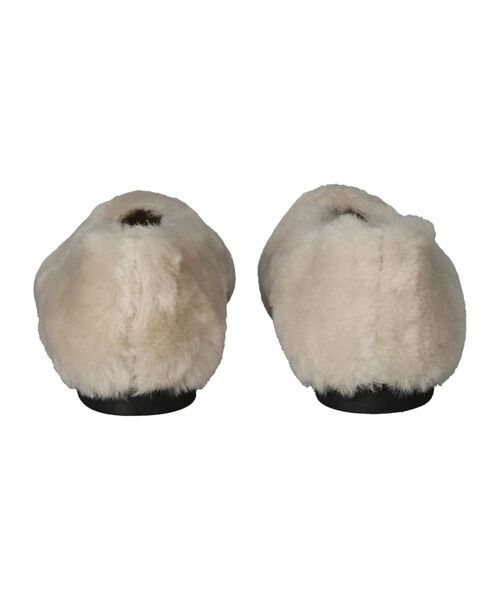 INTER-CHAUSSURES / インター ショシュール バレエシューズ | 【CORSO ROMA，9】シアリングフラットバレエシューズ | 詳細10