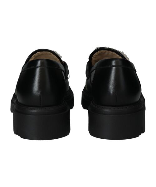 INTER-CHAUSSURES / インター ショシュール ビジネス・ドレスシューズ | 【CORSO ROMA，9】シアリング厚底ビットローファー | 詳細4