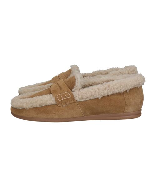 INTER-CHAUSSURES / インター ショシュール フラットシューズ | 【CORSO ROMA，9】ライニングボアフラットローファー | 詳細2