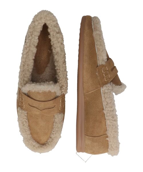 INTER-CHAUSSURES / インター ショシュール フラットシューズ | 【CORSO ROMA，9】ライニングボアフラットローファー | 詳細7