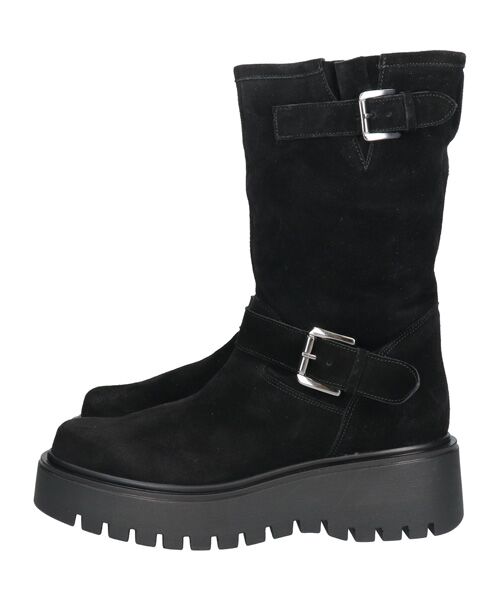 INTER-CHAUSSURES / インター ショシュール ブーツ（ショート丈） | 【CORSO ROMA，9】ラウンドトウ厚底エンジニアブーツ | 詳細10