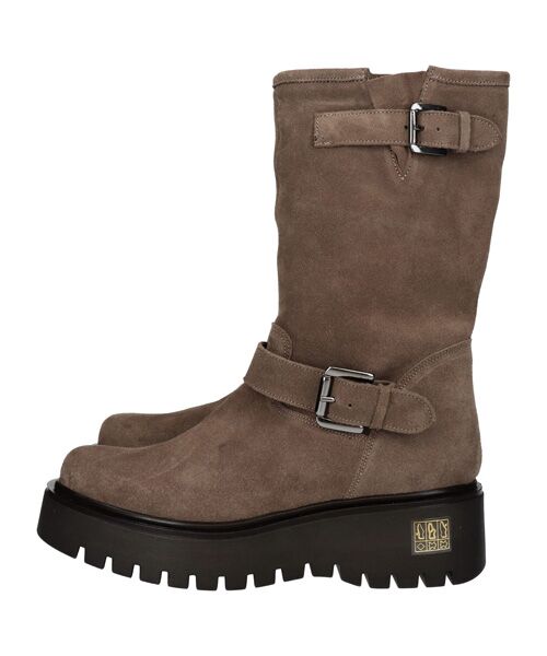 INTER-CHAUSSURES / インター ショシュール ブーツ（ショート丈） | 【CORSO ROMA，9】ラウンドトウ厚底エンジニアブーツ | 詳細21