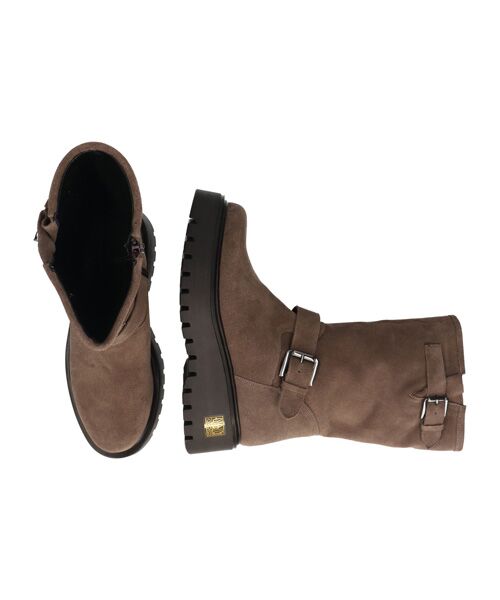 INTER-CHAUSSURES / インター ショシュール ブーツ（ショート丈） | 【CORSO ROMA，9】ラウンドトウ厚底エンジニアブーツ | 詳細26